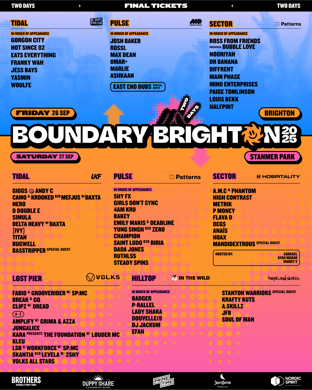 Boundary Festival 2025 Poster